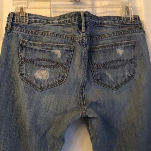 Vintage Abercrombie Ripped Distressed Light washed Jeans - Picture 5 of 12